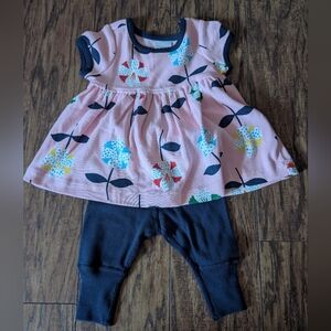 Hanna Andersson Pink Baby Outfit‎